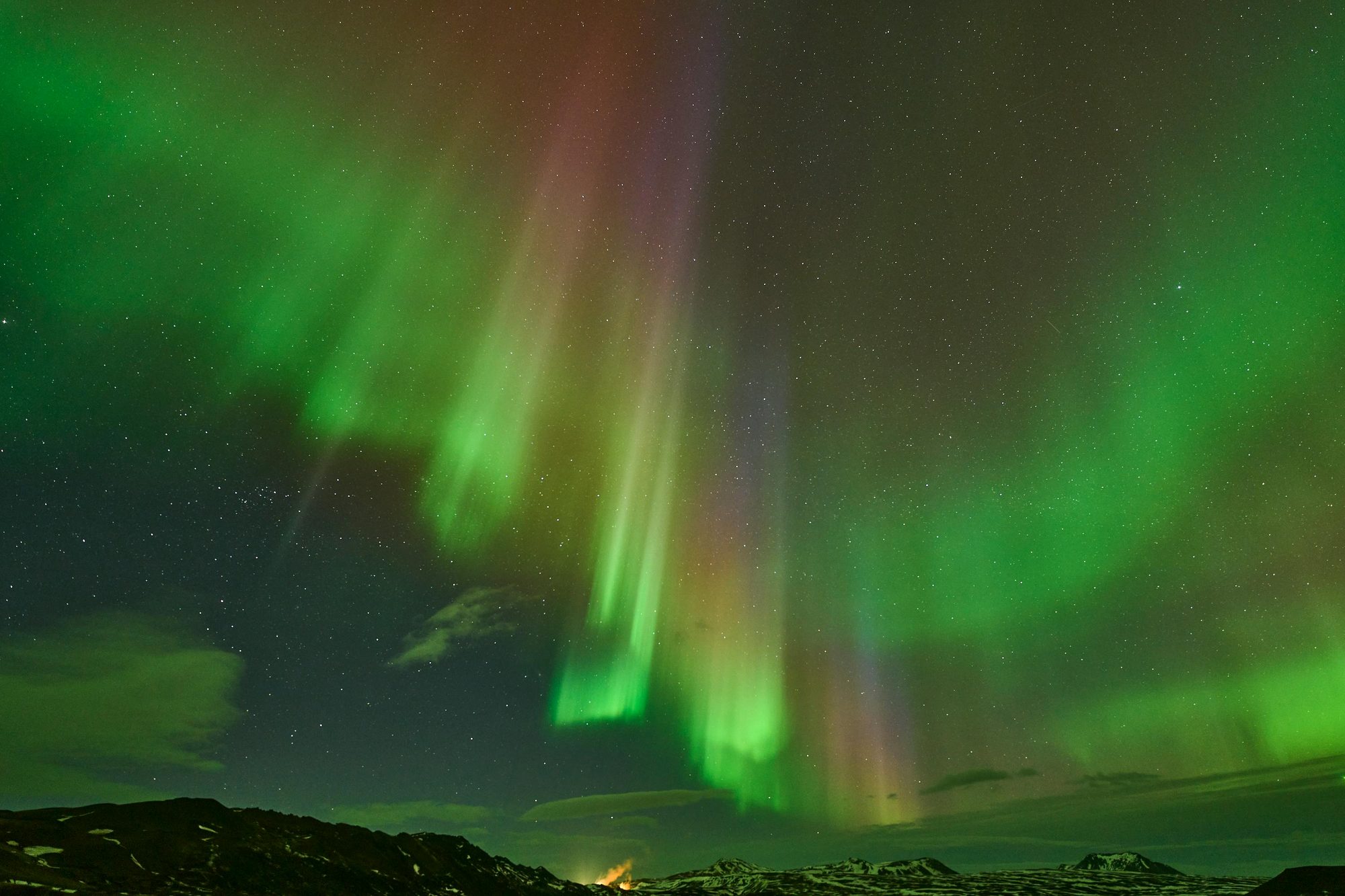 Iceland dramatic landscape